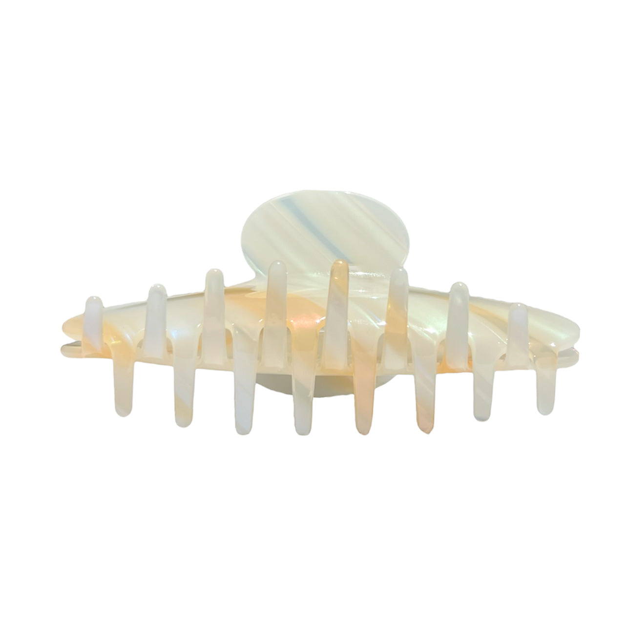 farrah clip in peaches & cream