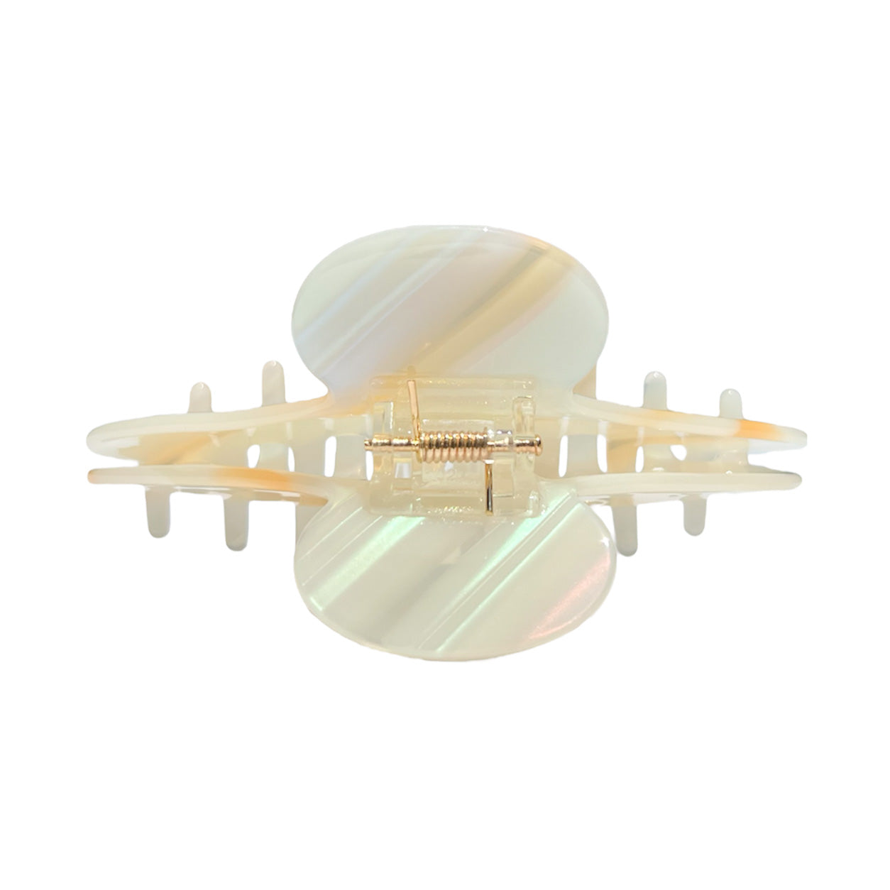 farrah clip in peaches & cream