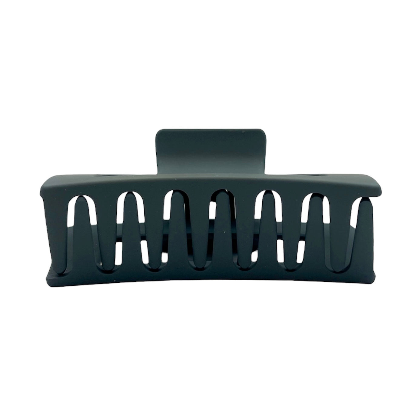 amara clip in charcoal blue