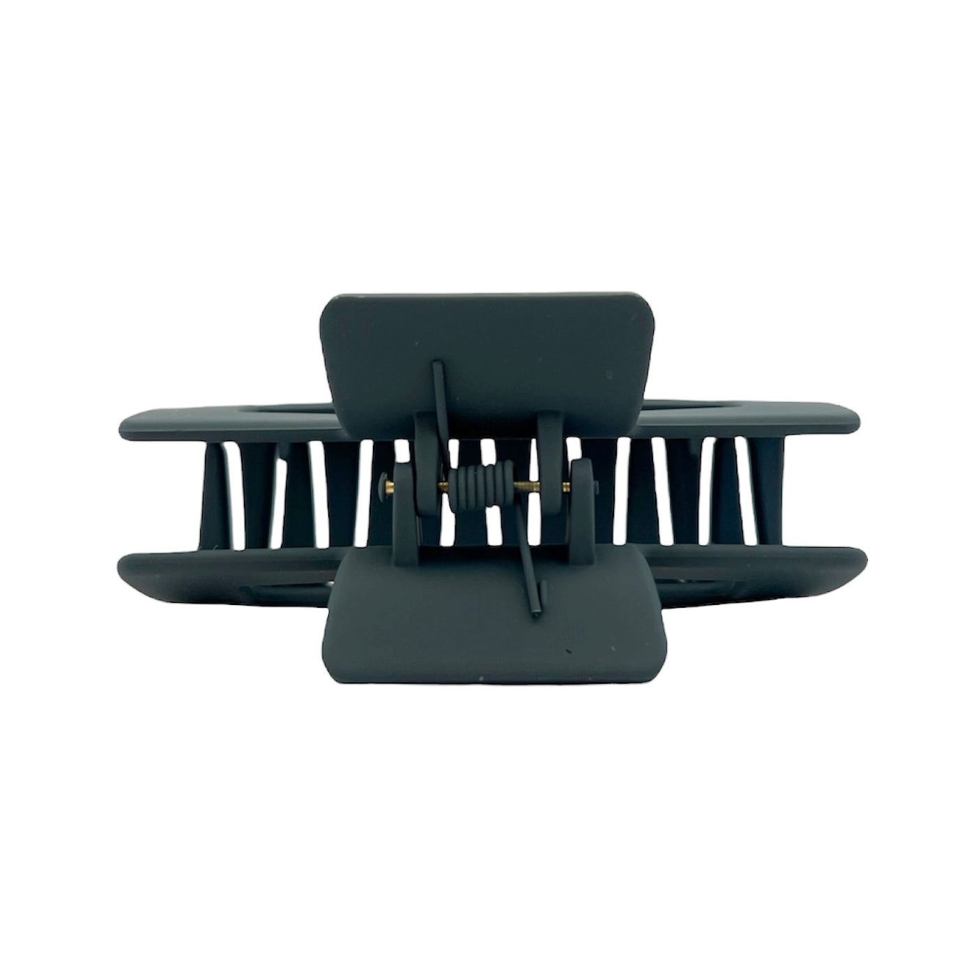 amara clip in charcoal blue