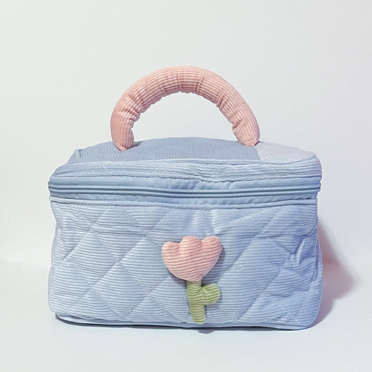 blossom makeup bag